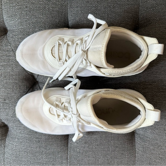 Adidas white mesh running shoes (US 6.5) - Picture 3 of 6